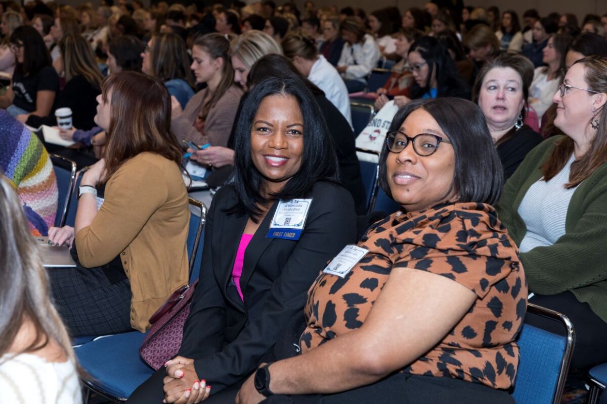 Conference audience attendees at The Reading League 2024 Annual Conference